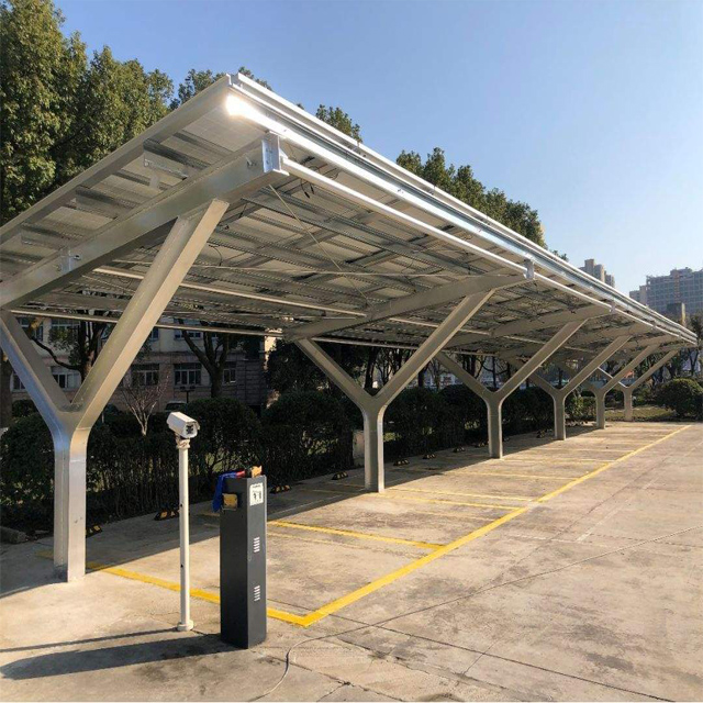 Water-Proof Photovoltaic Steel Structure for Commercial