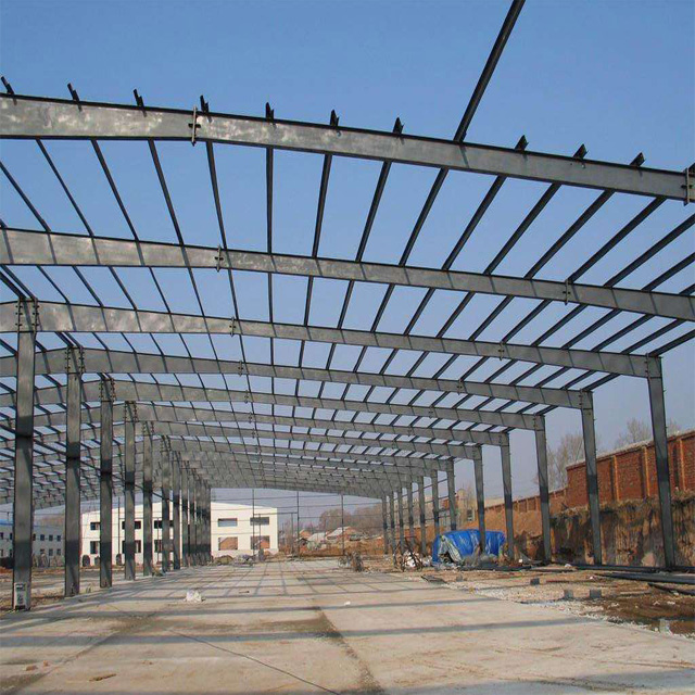 Hot rolled H Section Warehouse Steel Structure