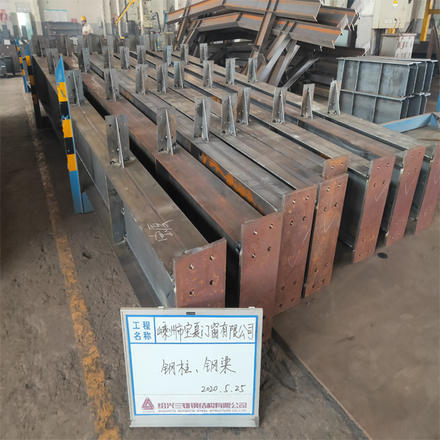 welded H beam Trusses Steel Structure Workshop